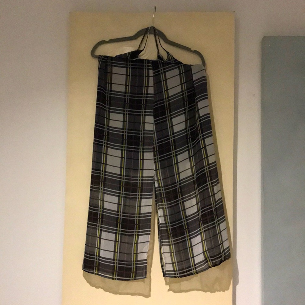 Casually Sexy, Sheer Plaid Dress